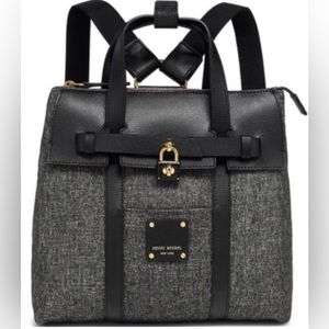 New, still wrapped in protective materials mini Henri Bendel Jetsetter bag